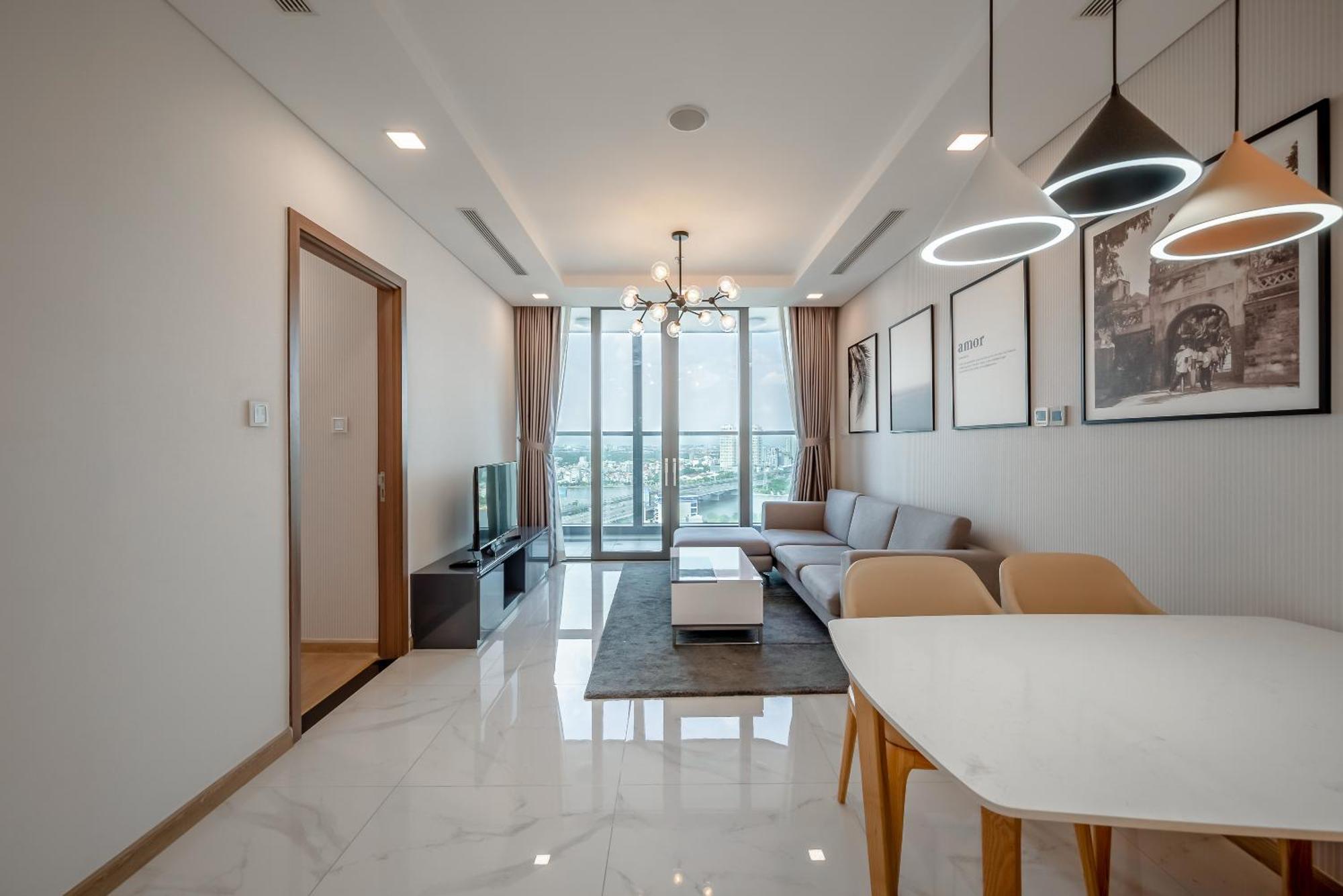 Vinhome Central Park Apartment ホーチミン市 エクステリア 写真