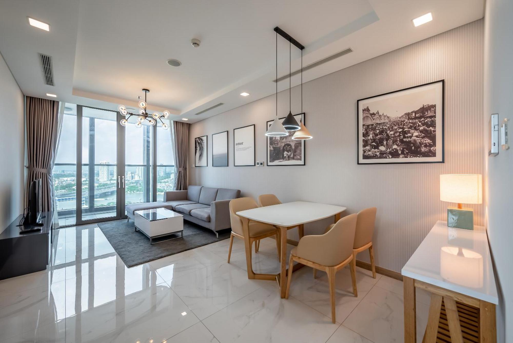 Vinhome Central Park Apartment ホーチミン市 エクステリア 写真